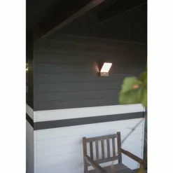 Applique murale d'extérieur Lutec Pano LED Anthracite, 1 lumière