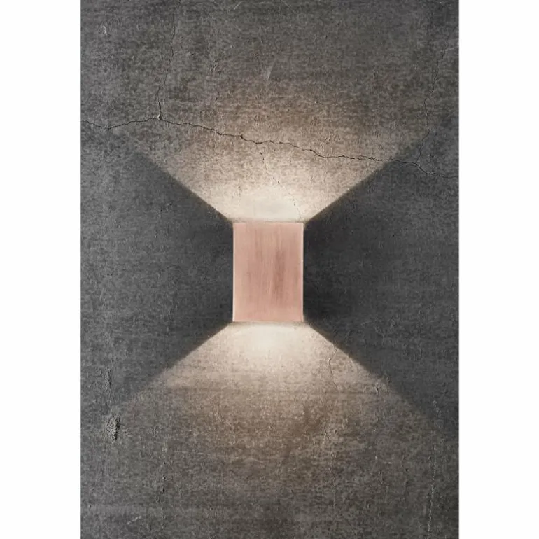 Applique murale d'extérieur Nordlux FOLD LED Cuivre, 2 lumières
