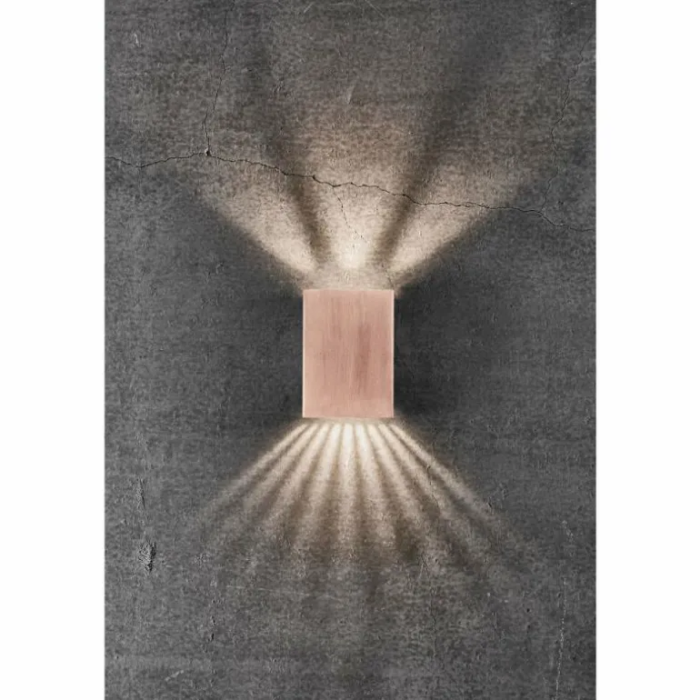 Applique murale d'extérieur Nordlux FOLD LED Cuivre, 2 lumières