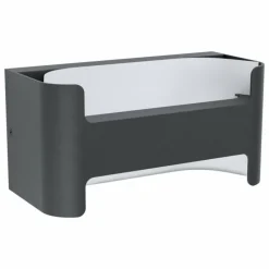 Applique murale d'extérieur Eglo PASSIRANO LED Noir, Blanc, 1 lumière