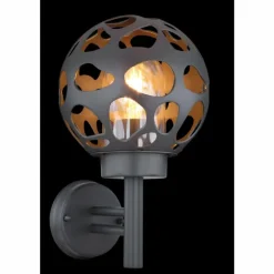 Applique murale d'extérieur Globo HILARIO Anthracite, 1 lumière