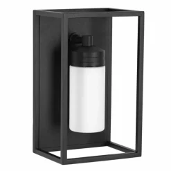 Applique murale d'extérieur KS Verlichting Hudson Noir, 1 lumière