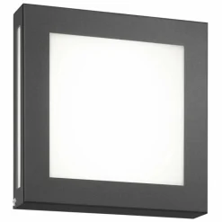 Applique murale d'extérieur CMD AQUA LEGENDO LED Anthracite, 1 lumière, Détecteur de mouvement
