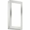 Applique murale d'extérieur CMD AQUA LEGENDO LED Acier inoxydable, 1 lumière, Détecteur de mouvement