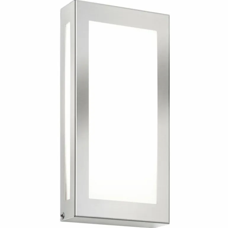 Applique murale d'extérieur CMD AQUA LEGENDO LED Acier inoxydable, 1 lumière, Détecteur de mouvement
