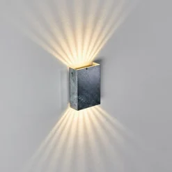 Applique murale d'extérieur Benin LED Gris, 1 lumière
