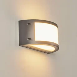 Applique murale d'extérieur Pompeano LED Noir, 1 lumière