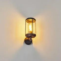 Applique murale d'extérieur Riola Anthracite, 1 lumière