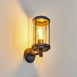 Applique murale d'extérieur Riola Anthracite, 1 lumière