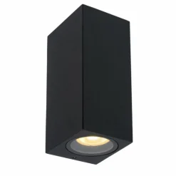 Applique murale d'extérieur Lucide ZARO Noir, 2 lumières