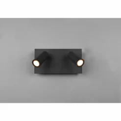 Applique murale d'extérieur Trio Tunga LED Anthracite, 2 lumières