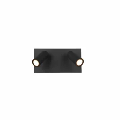 Applique murale d'extérieur Trio Tunga LED Anthracite, 2 lumières