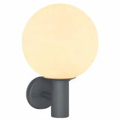 Applique murale d'extérieur Globo OSSY Anthracite, 1 lumière