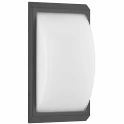 Applique murale d'extérieur LCD 053LEDSEN Noir, 1 lumière, Détecteur de mouvement