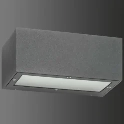 Applique murale d'extérieur LCD 1500 Noir, 1 lumière