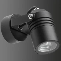 Applique murale d'extérieur LCD 5019 LED Noir, 1 lumière