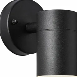 Applique murale d'extérieur Brillliant Traver Noir, 10 lumières