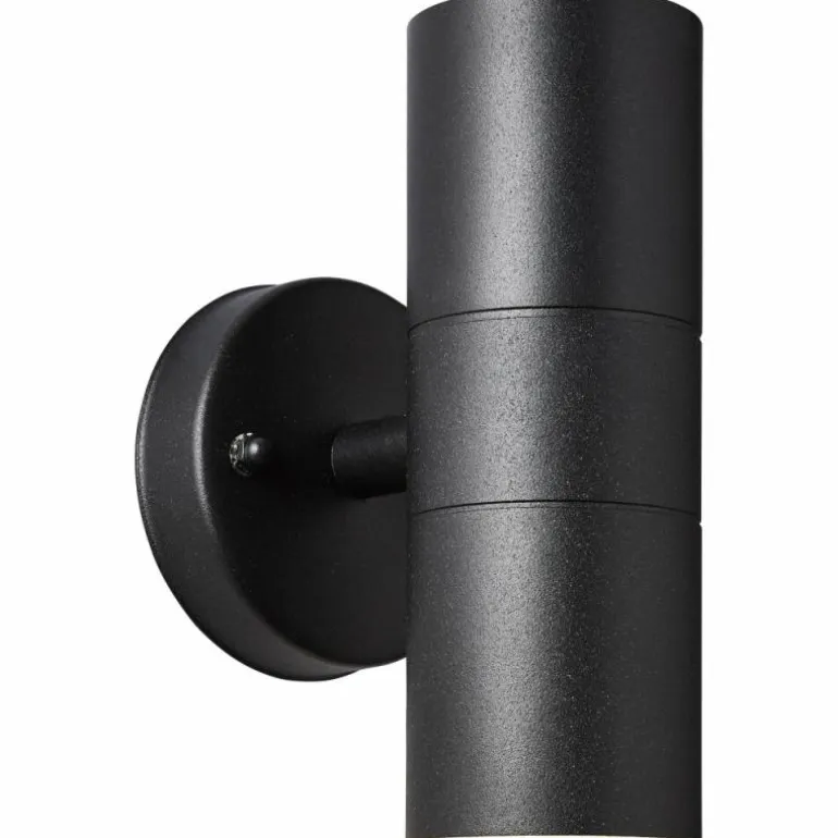 Applique murale d'extérieur Brillliant Traver Noir, 2 lumières