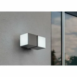 Applique murale d'extérieur Lutec CUBA LED Anthracite, 2 lumières