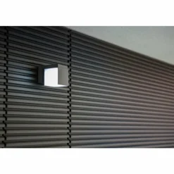 Applique murale d'extérieur Lutec CUBA LED Anthracite, 1 lumière