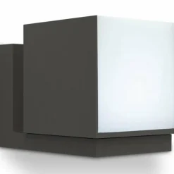 Applique murale d'extérieur Lutec CUBA LED Anthracite, 1 lumière