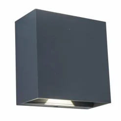 Applique murale d'extérieur Lutec Gemini Beams LED Anthracite, 2 lumières