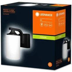 Applique murale d'extérieur LEDVANCE ENDURA Noir, 1 lumière