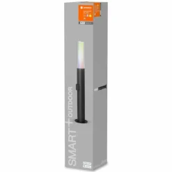 Applique murale d'extérieur LEDVANCE FLARE Gris, 1 lumière, Changeur de couleurs