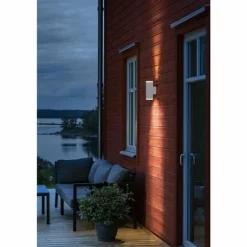 Applique murale d'extérieur Konstsmide Antares Blanc, 2 lumières
