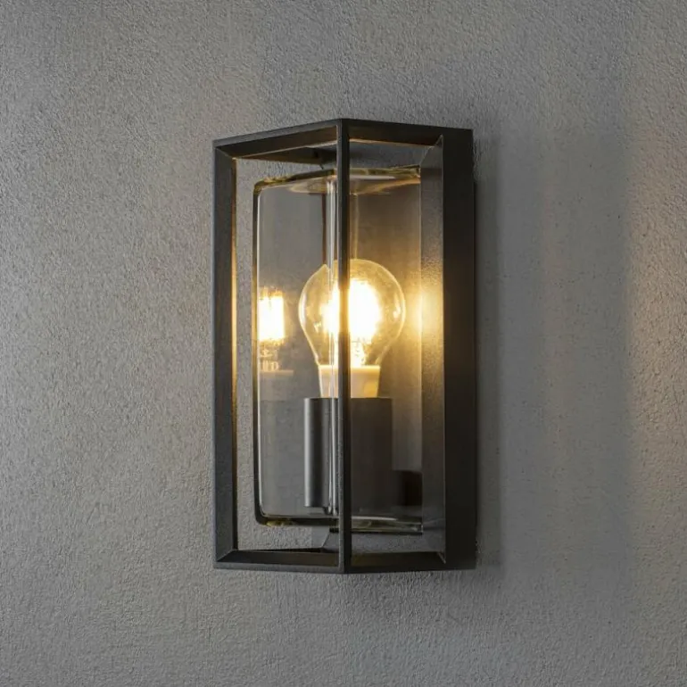 Applique murale d'extérieur Konstsmide Brindisi Noir, 1 lumière