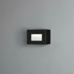 Applique murale d'extérieur Konstsmide Chieri LED Noir, 14 lumières
