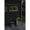 Applique murale d'extérieur Konstsmide Chieri LED Noir, 8 lumières