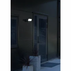 Applique murale d'extérieur Konstsmide Camera-Smart-Light LED Noir, 1 lumière, Détecteur de mouvement