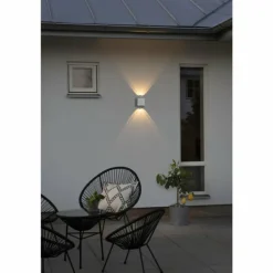 Applique murale d'extérieur Konstsmide Chieri LED Blanc, 4 lumières
