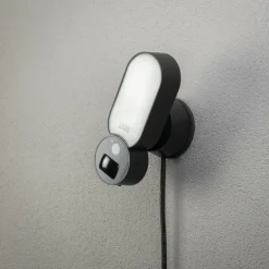 Applique murale d'extérieur Konstsmide Smartlight LED Noir, 1 lumière, Détecteur de mouvement