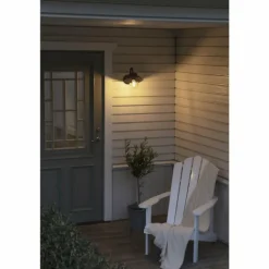 Applique murale d'extérieur Konstsmide Vega Mini Noir, 1 lumière