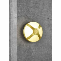Applique murale d'extérieur Nordlux CROSS Laiton, 1 lumière