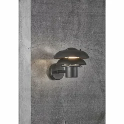 Applique murale d'extérieur Nordlux KURNOS Noir, 1 lumière