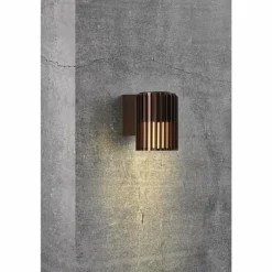 Applique murale d'extérieur Nordlux MATR Vieux laiton, 1 lumière