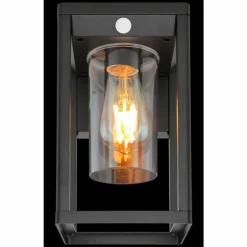 Applique murale d'extérieur Globo CANDELA Noir, 1 lumière