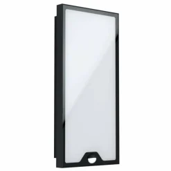 Applique murale d'extérieur Eglo-Leuchten CASAZZA LED Noir, 1 lumière, Détecteur de mouvement