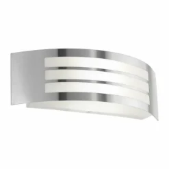 Applique murale d'extérieur Eglo LEIROS Acier inoxydable, 1 lumière
