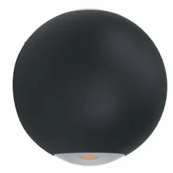 Applique murale d'extérieur Eglo ABUGO LED Noir, 2 lumières