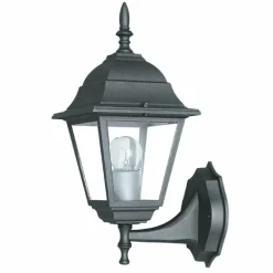 Applique murale d'extérieur Lutec Roma Anthracite, 1 lumière