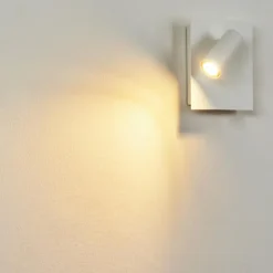 Applique murale d'extérieur Saeter LED Blanc, 1 lumière