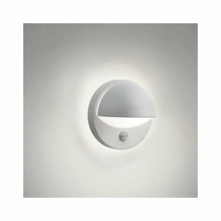 Applique murale d'extérieur Philips myGarden June Gris, 1 lumière, Détecteur de mouvement