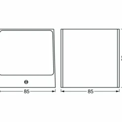 Applique murale d'extérieur LEDVANCE Smart+ Gris, 1 lumière