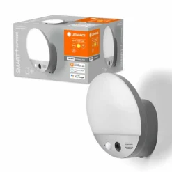 Applique murale d'extérieur LEDVANCE Smart+ Gris, 1 lumière, Détecteur de mouvement