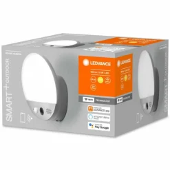 Applique murale d'extérieur LEDVANCE Smart+ Gris, 1 lumière, Détecteur de mouvement
