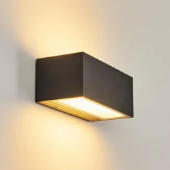 Applique murale d'extérieur Spidern LED Anthracite, 1 lumière, Changeur de couleurs